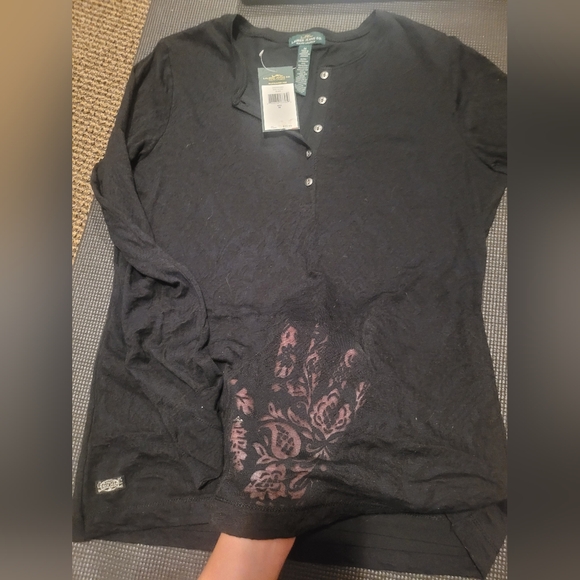 NWT Ralph Lauren floral lace longsleeve - Picture 6 of 6